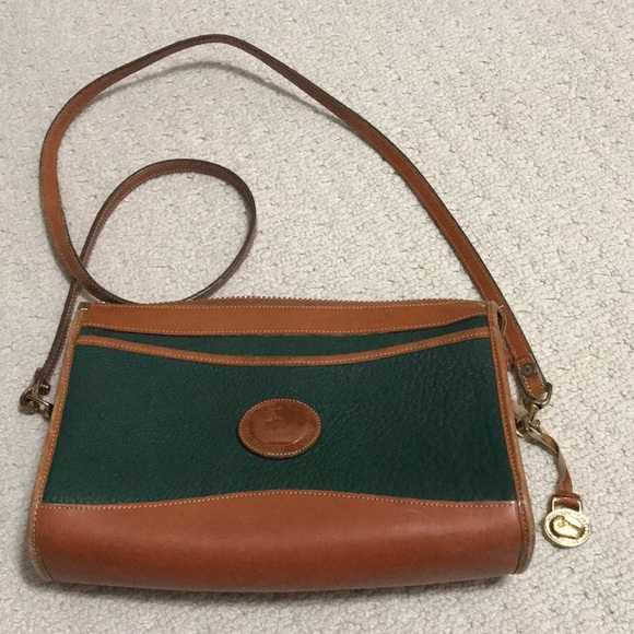 Dooney & Bourke Handbags - Vintage Dooney & Bourke Green Leather Purse